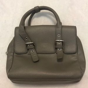Zara Basic Collection Gray Purse Bag